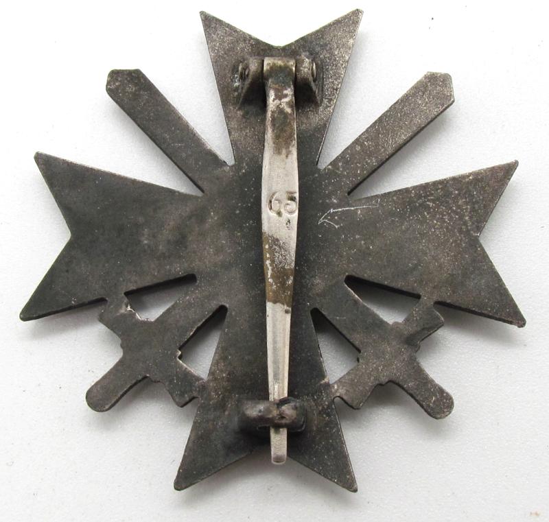War Merit cross (KVK) first class “65” in Case