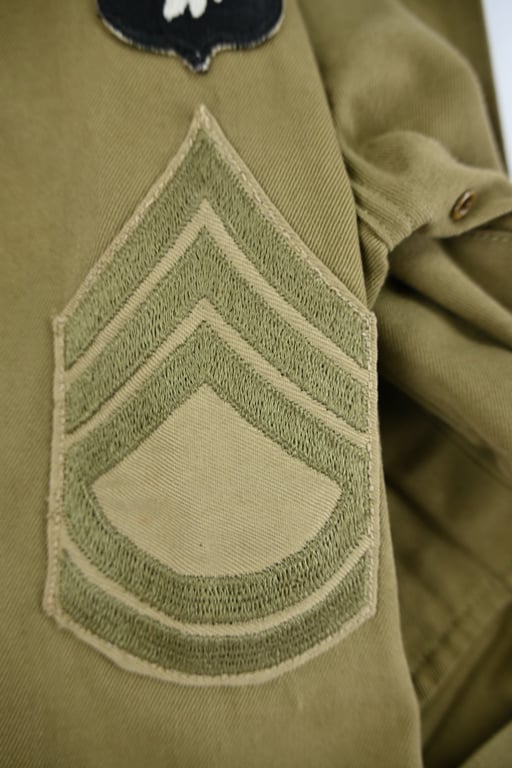 US WW2 M42 Combat Jumpjacket 101st Airborne Division