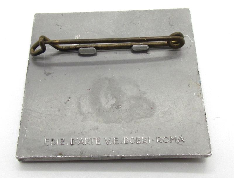 Italy, An Italian Workers In Germany Commemorative Badge By V.e. Boerie