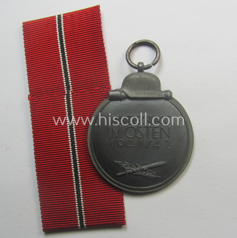 Medal-set: 'Winterschlacht im Osten 1941-42' being a maker- (ie. '5'-) marked specimen by the maker: 'Hermann Wernstein'