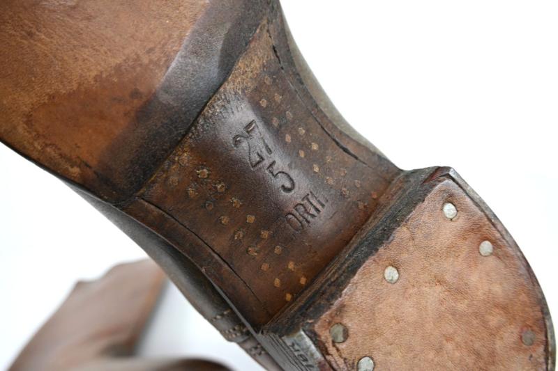 German LW/WH Brown Combat Jackboots