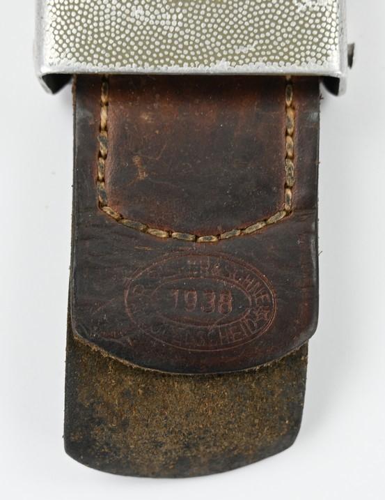 German WH Beltbuckle with Tab 'R.S.&S.'