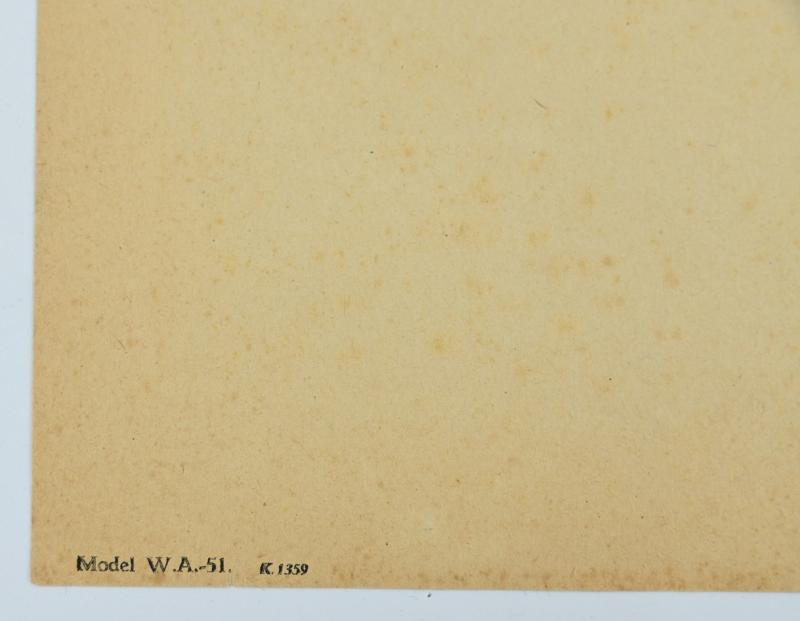 Dutch NSB-WA Headquarters Order Form