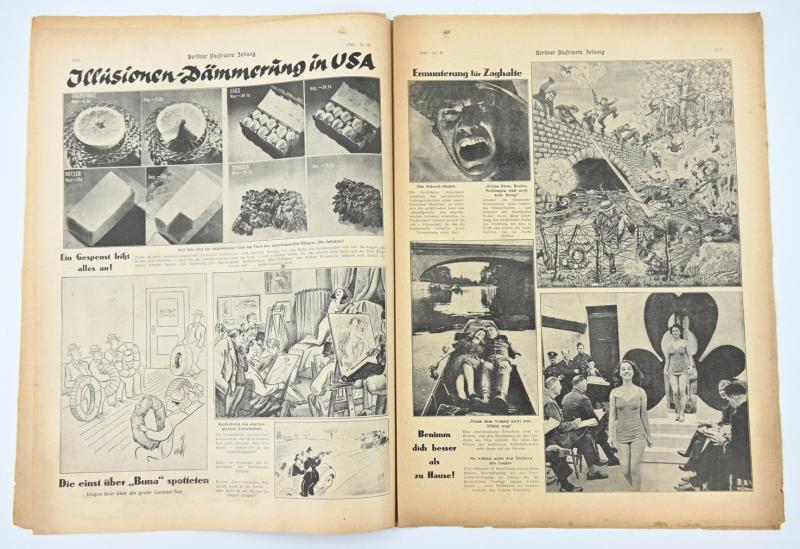 German Berliner Illustrierte Zeitung Newspaper 1942