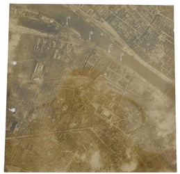 US WW2 Aerial Recon Picture Rouen Normandy Operation...