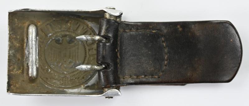 German WH Beltbuckle with Tab 'St. Merkl' 1939