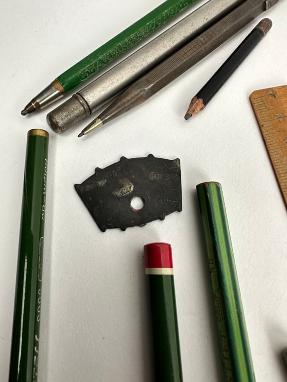 WW2 German map bag contents