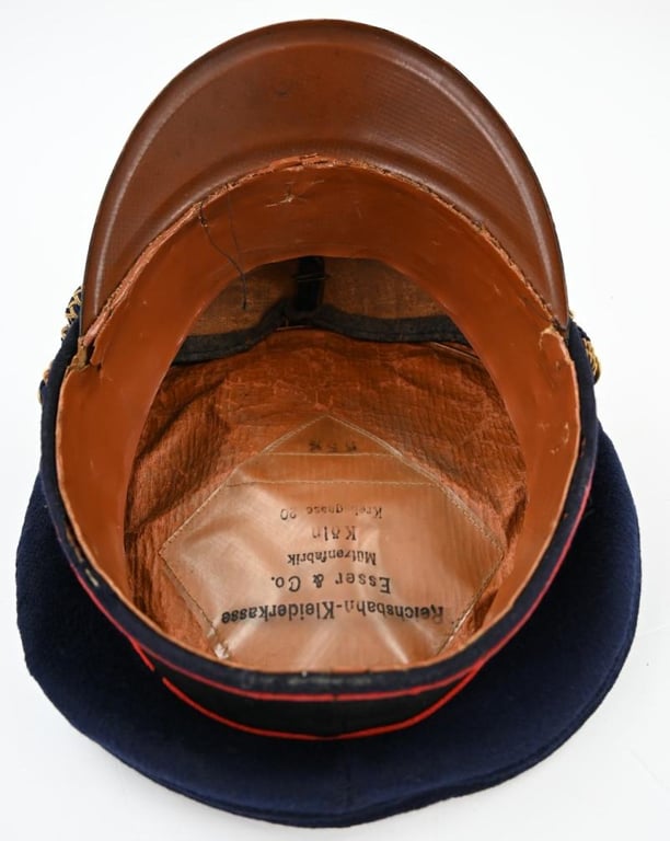 German Reichsbahn NCO Visor Cap