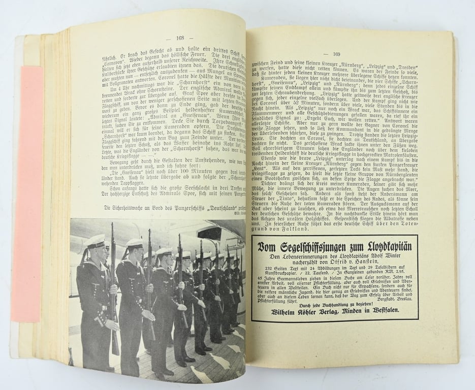 German Third Reich 'Kohler's Flotten-Kalender' Set