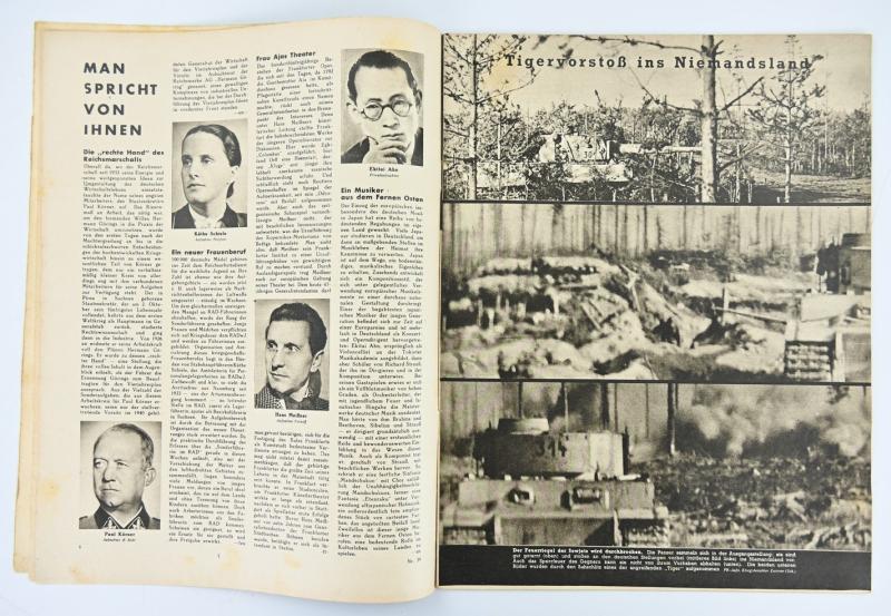 German Third Reich Magazine 'Die Woche' 1943