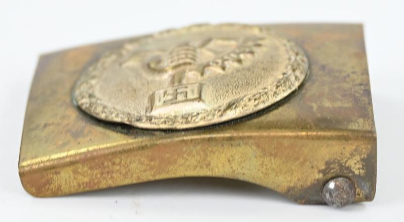 German NSBO Brass Beltbuckle
