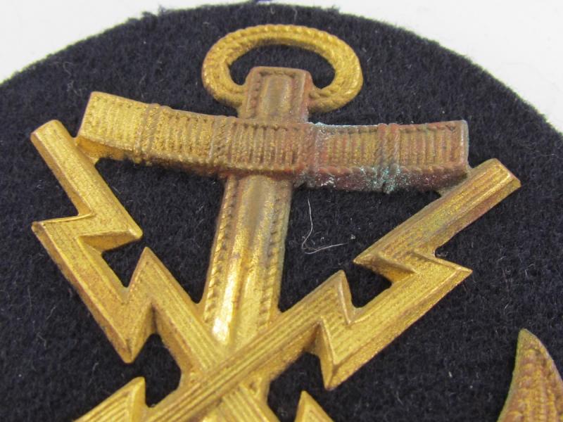 Kriegsmarine Senior Teletypist Nco's Career Sleeve Insignia