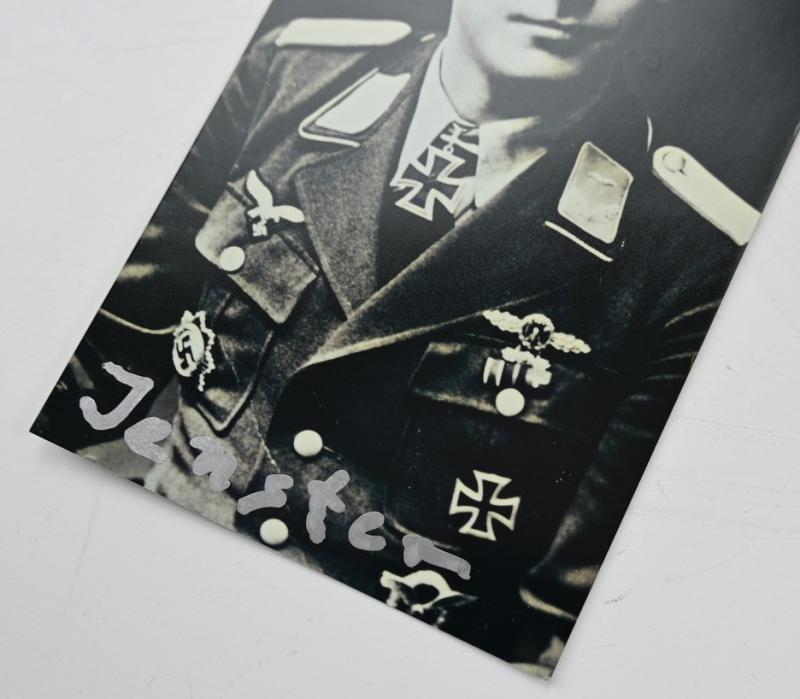 Signature of Luftwaffe KC Recipient 'Jakob Jenster'
