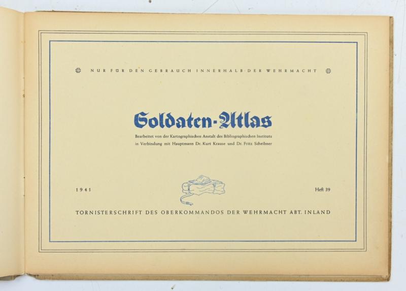 German WH Soldaten-Atlas