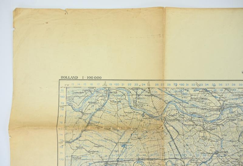 US WW2 Mapcard 's-Hertogenbosch Holland 1944