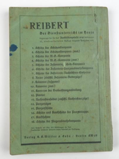 German WH Handbook "Reibert"