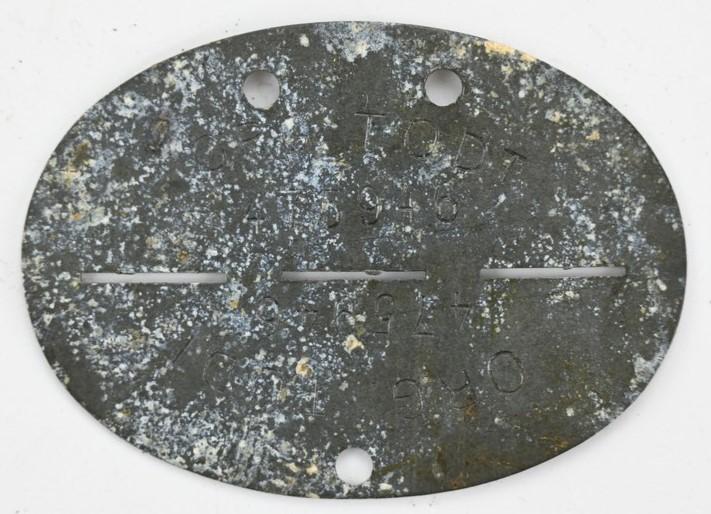 German Org. Todt Dog-Tag