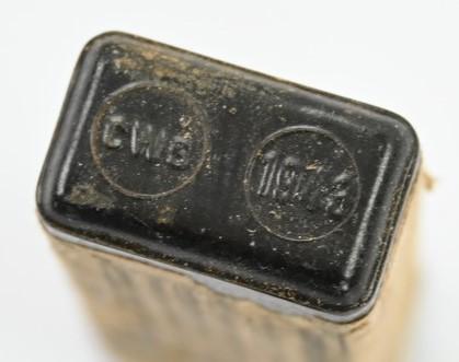 German WH Hautentgiftungsmittel container 1943