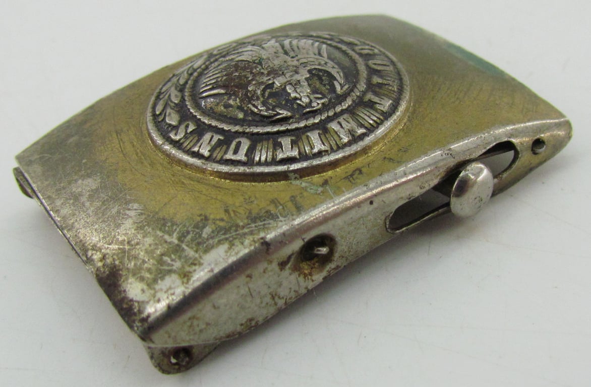 Reichswehr Small Brass EM/NCO Belt Buckle.