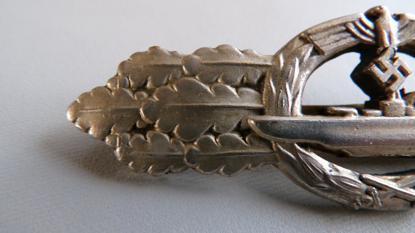 U-Boat Front Clasp in Silver Schwerin Berlin