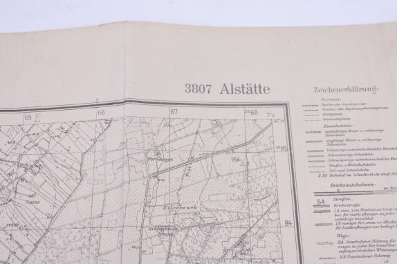 German WW2 Roadmap Alstätte NRW