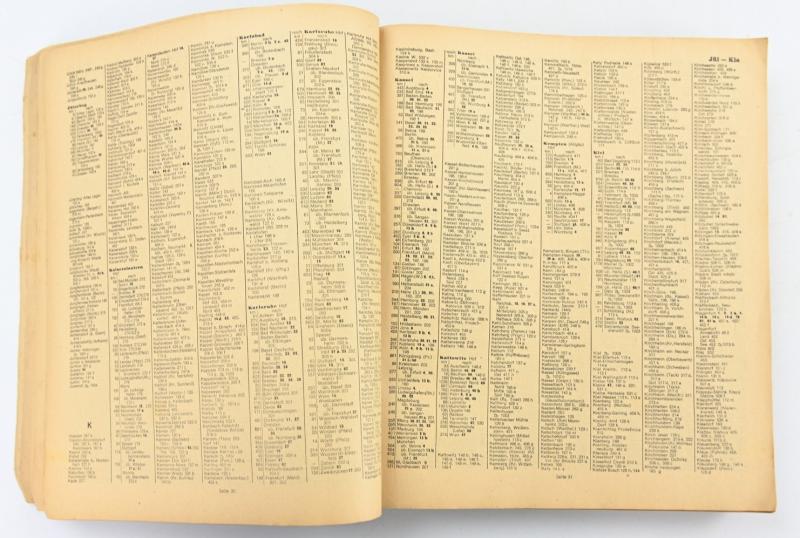 German Reichsbahn Railway Book 1944/45