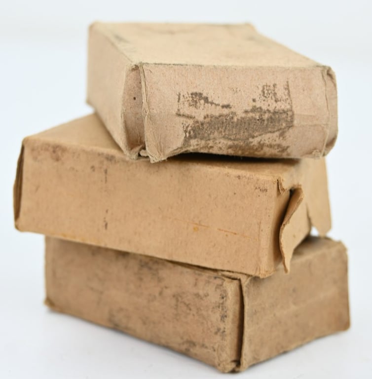 German WH Carton Ammo Boxes Set
