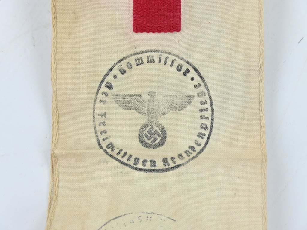 German DRK Red Cross Armband