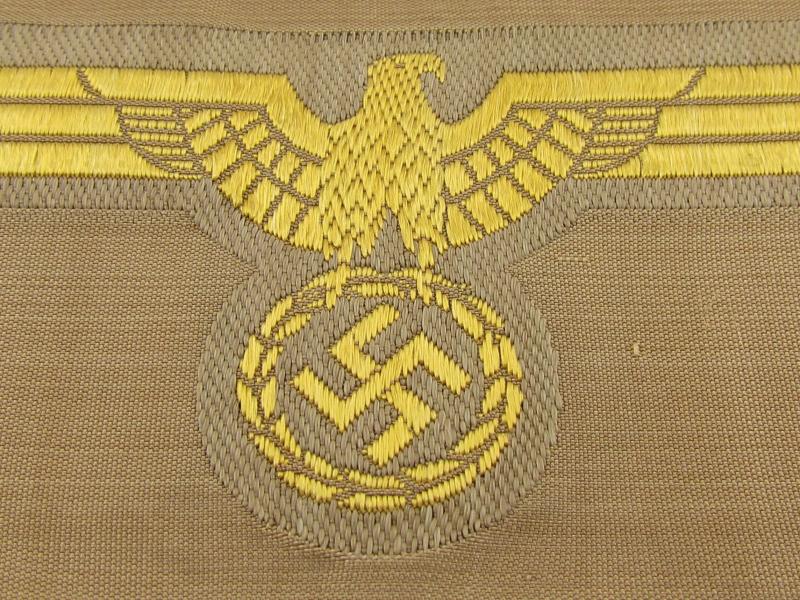 Kriegsmarine ( DAK ) BEVO Tropical Breast Eagle