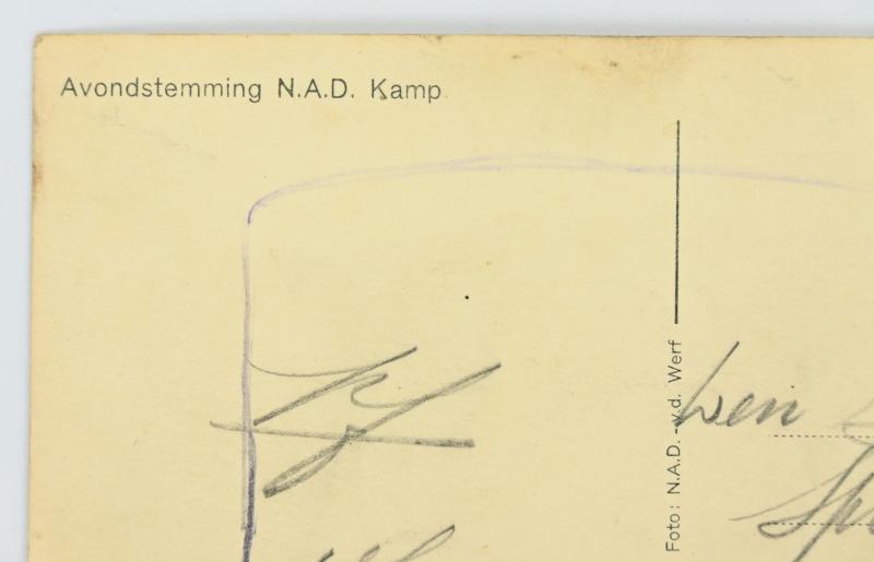 Dutch NAD Postcard 'Avondstemming'