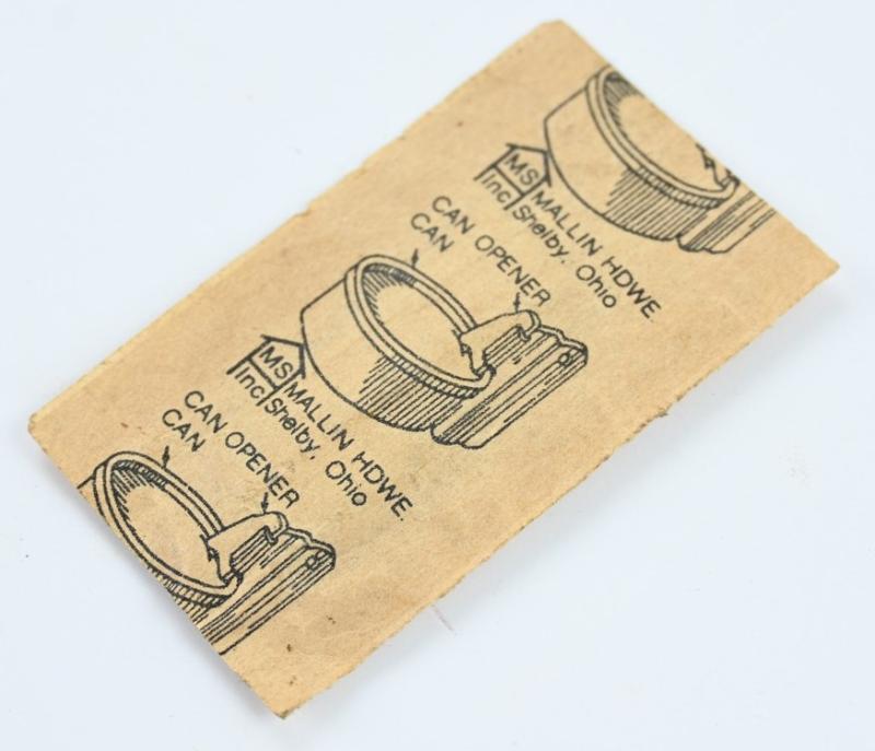 US WW2 Tin Can Opener