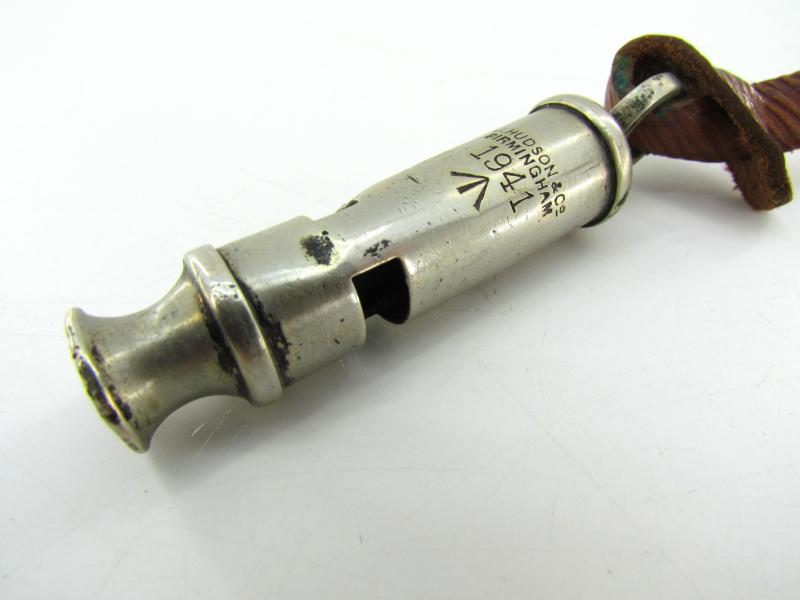 British WWII Officer’s Whistle ( 1941 Dated )