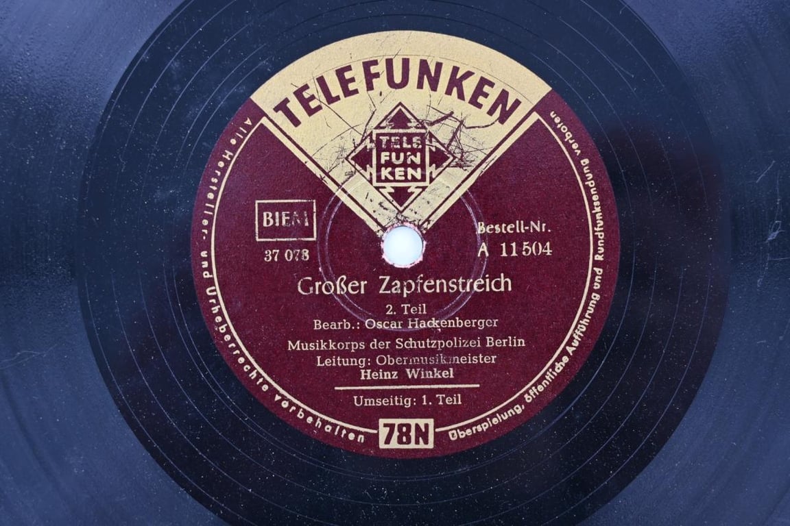 German Music Record 'Schutzpolizei Berlin'