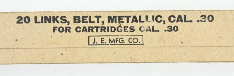 US WW2 .30 Cal. Belt links in package