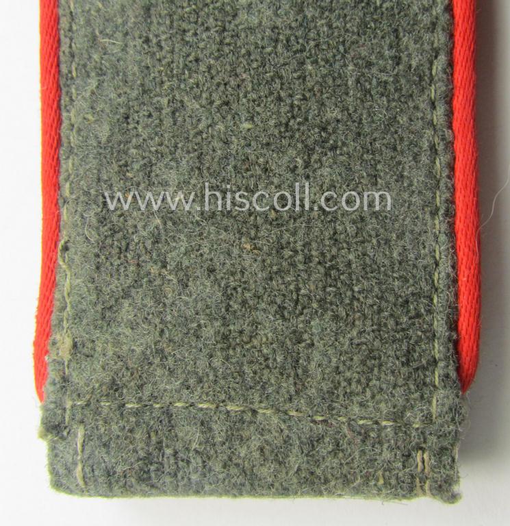 Single, early- (ie. mid-war-)period WH (Heeres) so-called: 'M41 o. 43'-pattern, EM-type shoulderstrap as was intended for - and with certainty worn by! - a: 'Soldat eines (Sturm)Artillerie Abts. o. Rgts.'