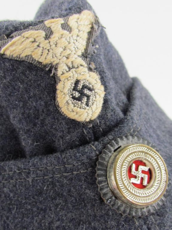 A Third Reich Period  Political Leaders Overseas Cap