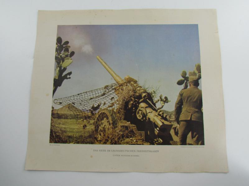 German.Printed Photo,”Das Heer Im Grossdeutschen Freiheitskampf