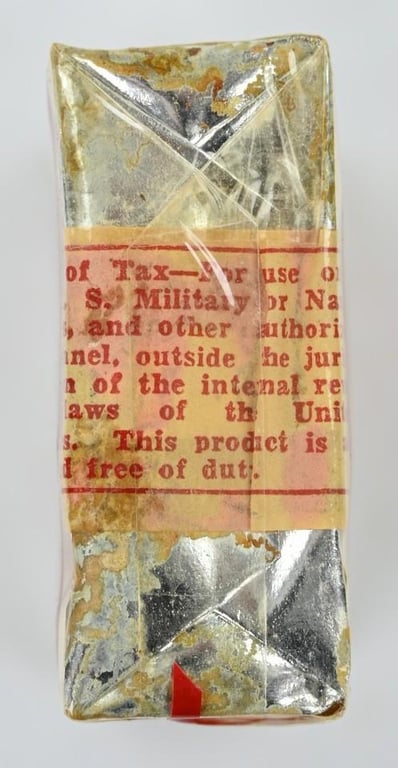 US WW2 Package of Lucky Strike Cigarets