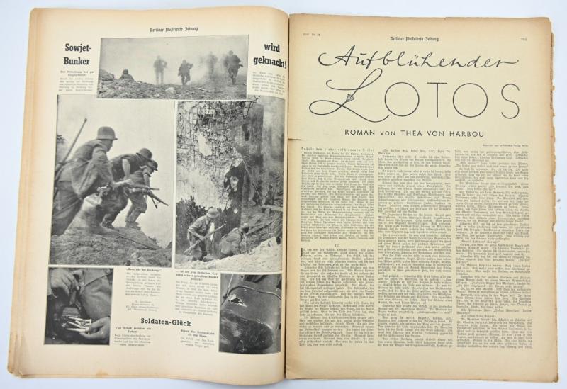 German Berliner Illustrierte Zeitung Newspaper July 1941
