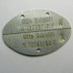 Early-war- (albeit 'standard-issue'-) pattern, WH (Kriegsmarine) typical aluminium-...