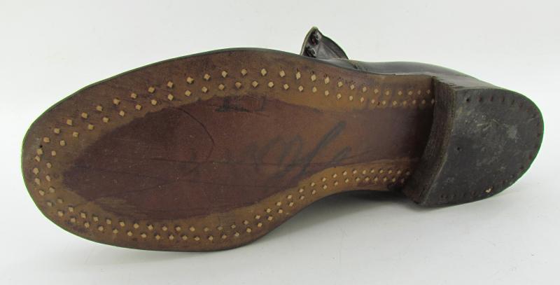 German Wartime M37 Style Dress Shoes ( 1942 )