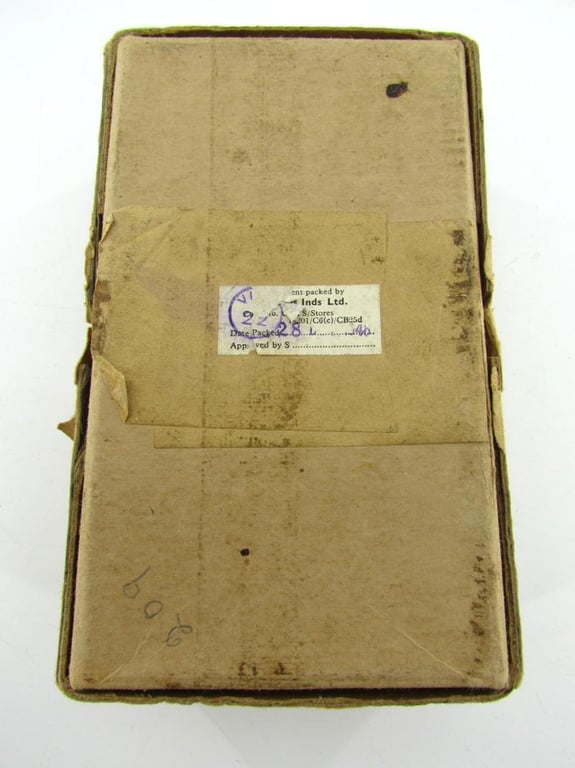 British ww2 floating torches box (empty)