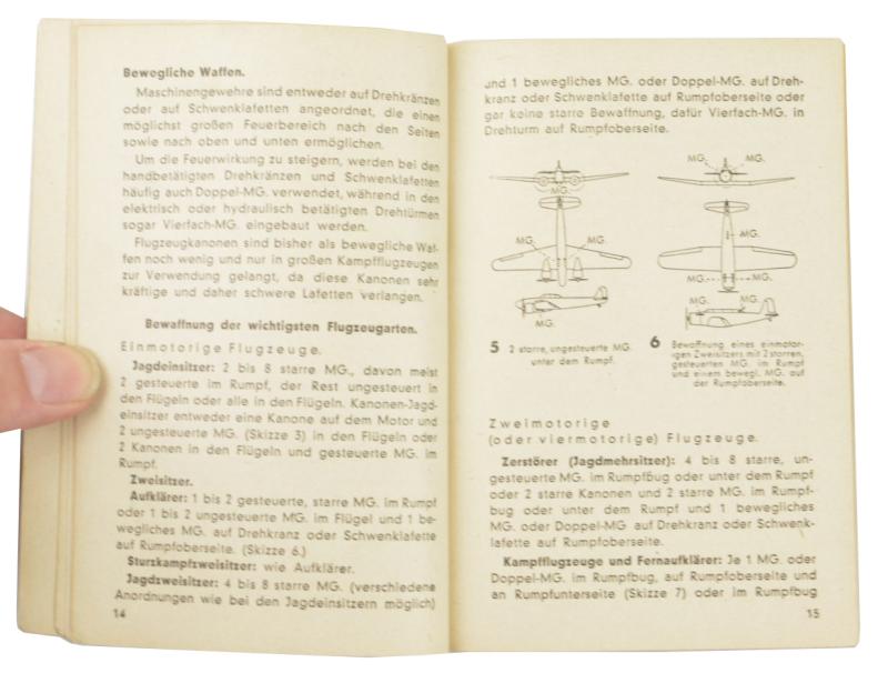 German LW Airplane Identification Booklet