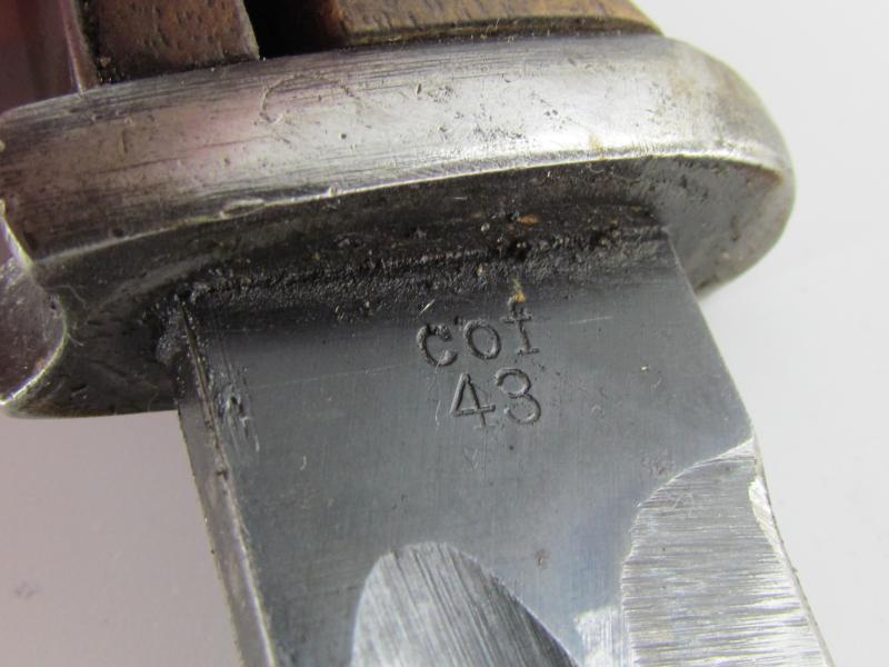 K98 Bayonet (Seitengewehr)SG 84/98 With Frog