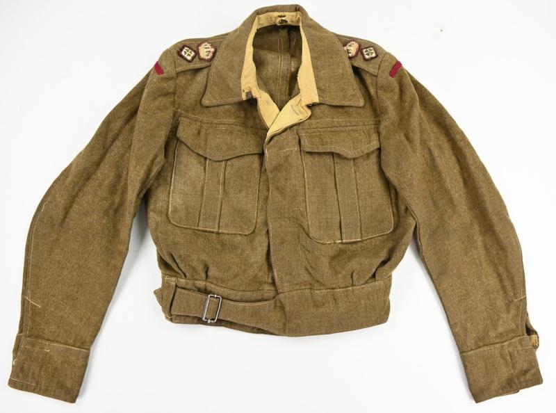 British WW2 RAMC Uniform Grouping 'Lt. J.B. Arthur'