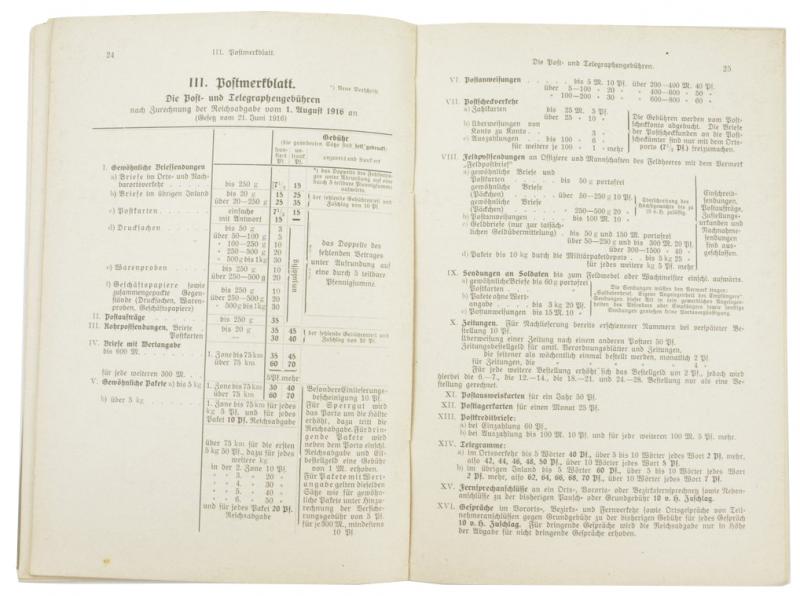 German WW1 Writing Manual for Officers