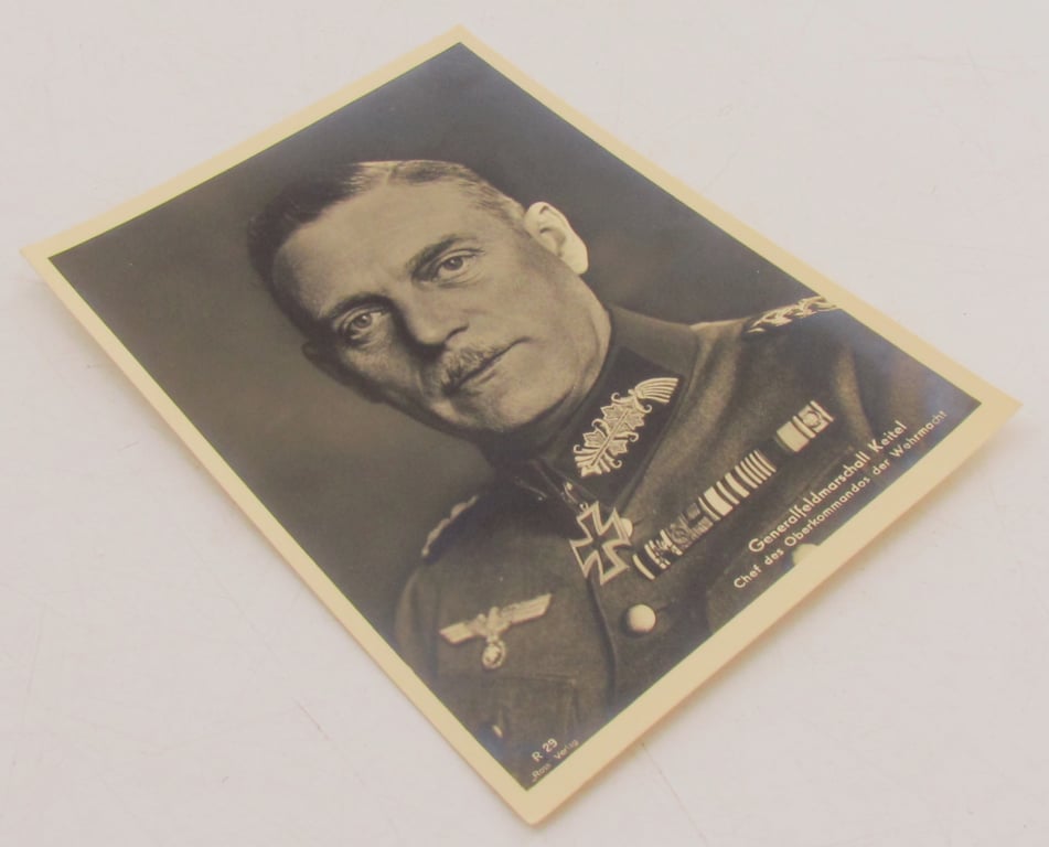 “Portrait Photo of Generalfeldmarschall Wilhelm Keitel