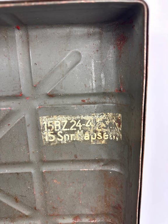 WW2 German Stick Grenade Box 1937