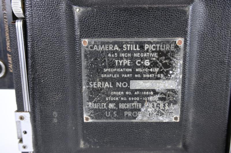 US WW2 Graflex Speed Graphic C-6 (military) Camera