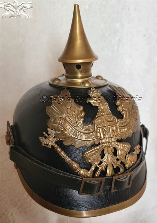 Late 19th  /  20th Century Prussian Pickelhaube